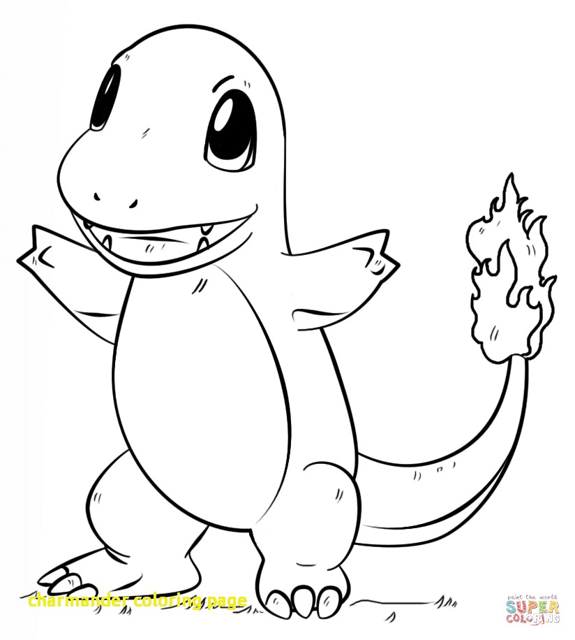 824x916 Charmander Coloring Page With Charmander Pokemon Coloring Page