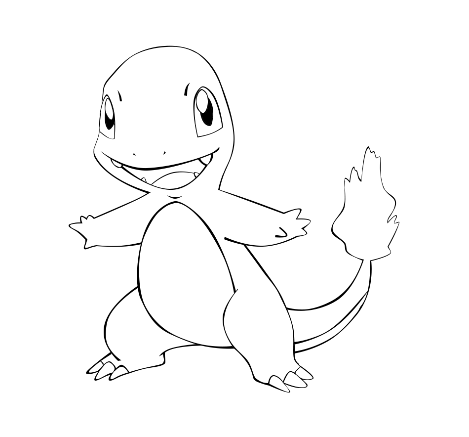 950x884 Charmander Coloring Pages Printable And Templates Niceimages Org