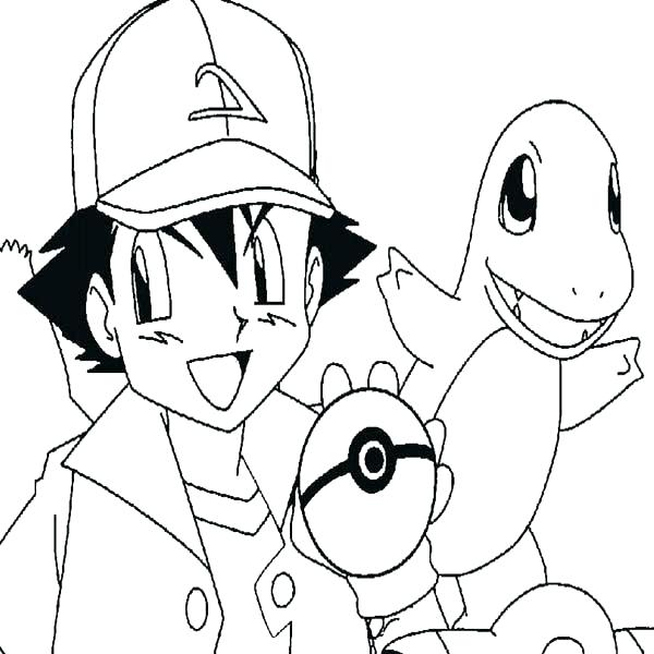 Charmander Printable Coloring Pages