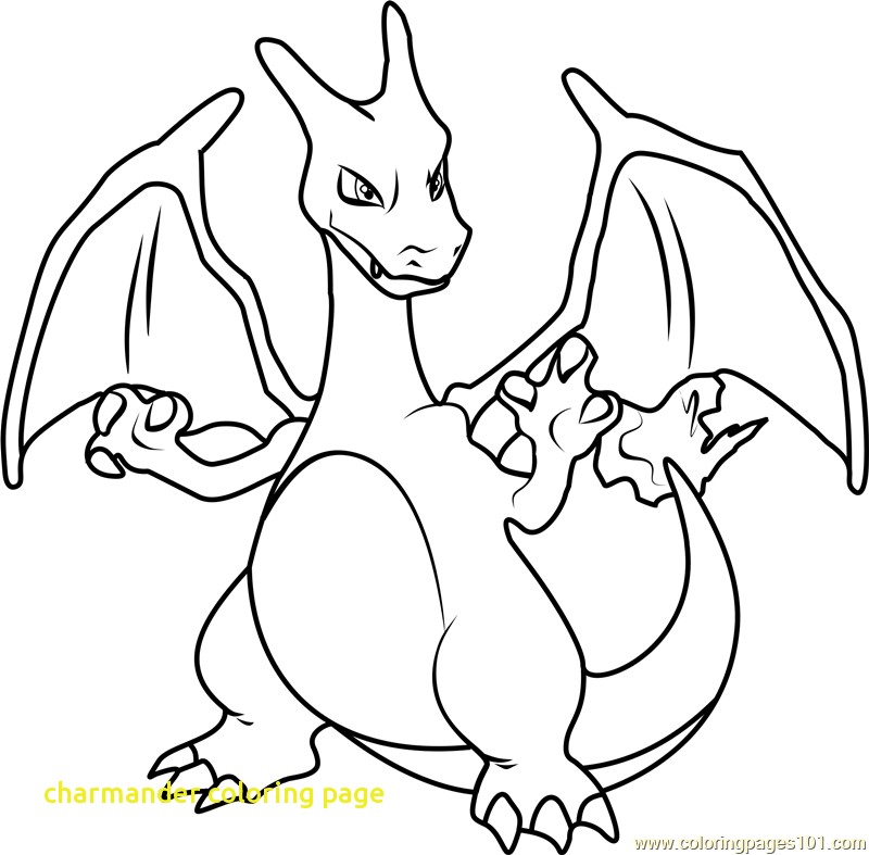Charmander Coloring Page 800x787 Charmander Coloring Page