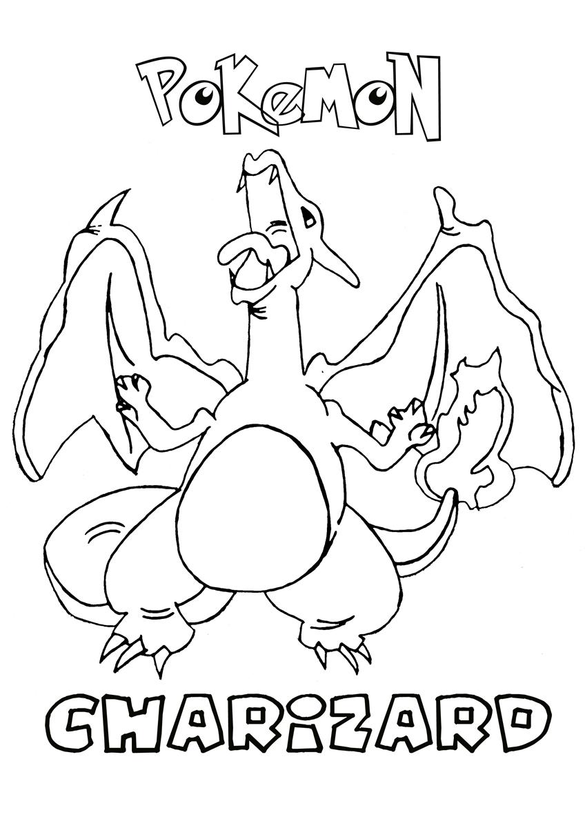 Charizard Coloring Page Pokemon 848x1200 Charizard Coloring Page Pokemon