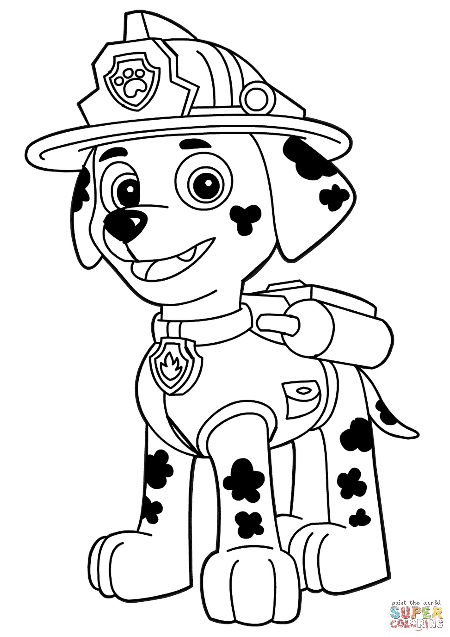 1565x2213 Fascinating Chase Paw Patrol Coloring Page Awe
