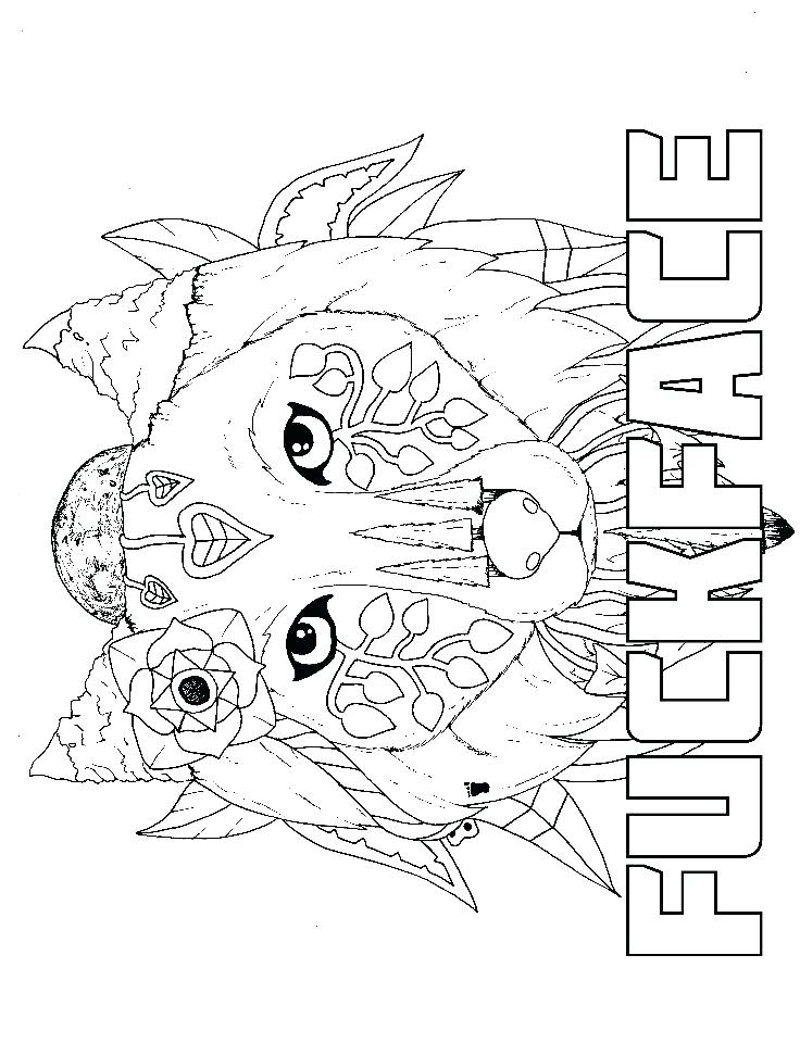 736x960 Color Pages To Print Out Or Check Out These Swear Word Coloring