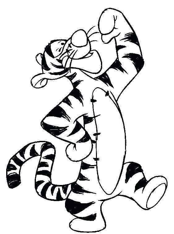 562x754 Tigger Coloring Page Coloring Pages Check Out Here The Top