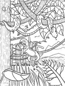 Banana Tail Checkerboard Jungle Coloring Pages For You To Print 218x286 Banana Tail Checkerboard Jungle Coloring Pages For You To Print