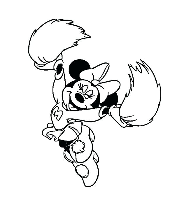 600x686 Cheerleading Coloring Sheets Cheerleader Coloring Pages To Print