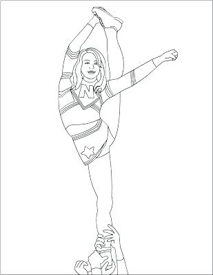 309x400 Cheerleading Coloring Pages Free Coloring Pages Coloring Pages