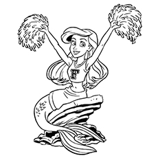 230x230 25 Beautiful Free Printable Cheerleading Coloring Pages Online