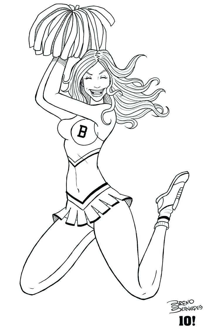 713x1120 Coloring Page ~ Cheer Coloring Pages Download Your Here