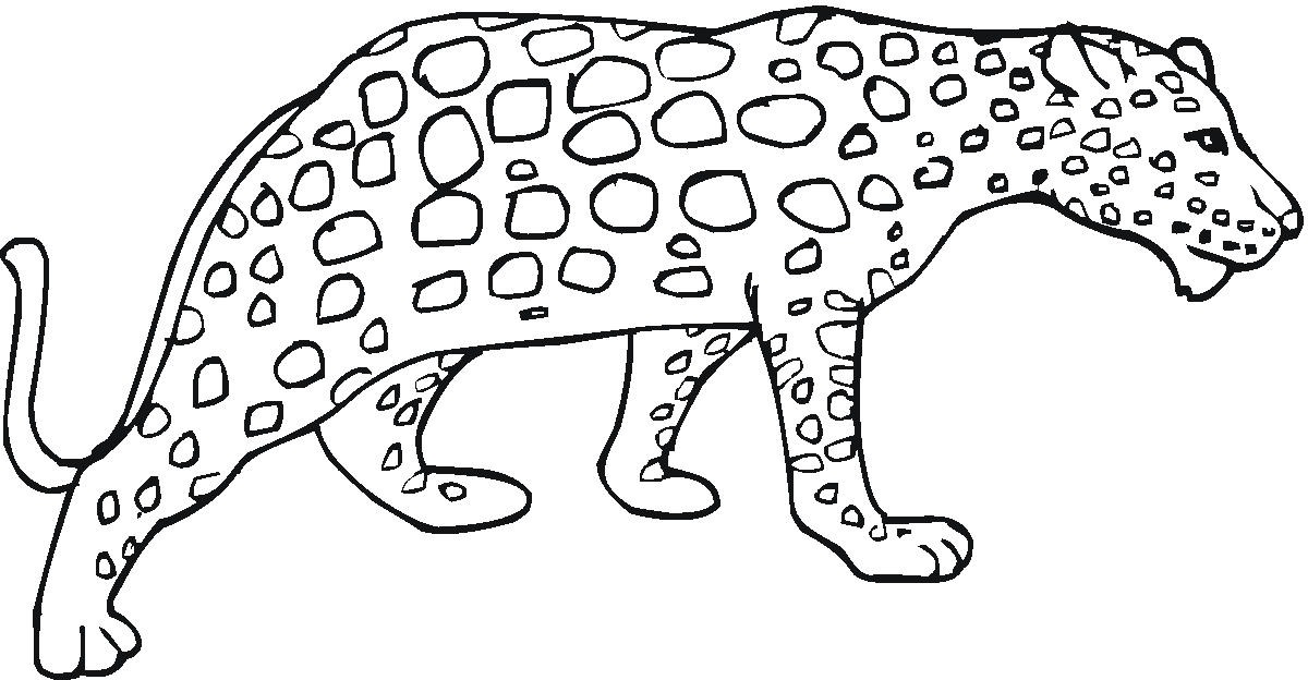 1200x624 Cartoon Cheetah Coloring Pages