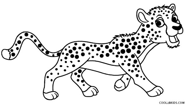600x340 Cheetah Coloring Pages Lovely Coloring Pages Of Cheetahs Logo