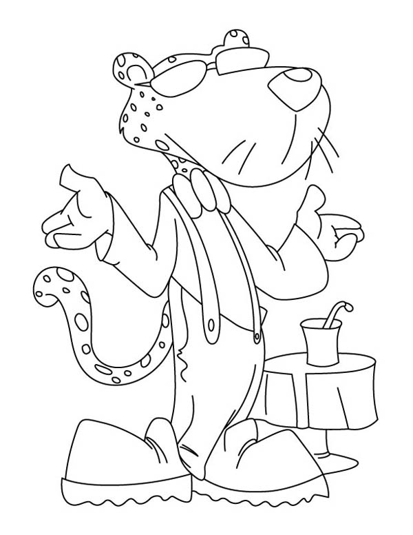 600x776 Cheetah Coloring Pages 360coloringpages