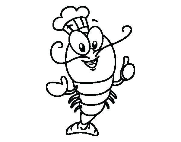 Lobster Coloring Page Lobster Coloring Page Lobster Chef Coloring 600x470 Lobster Coloring Page Lobster Coloring Page Lobster Chef Coloring
