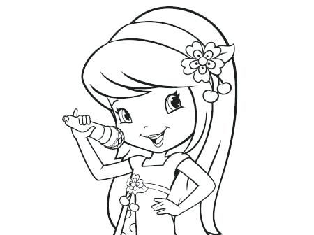 450x336 Cherry Jam Coloring Pages Beautiful Strawberry Shortcake Coloring