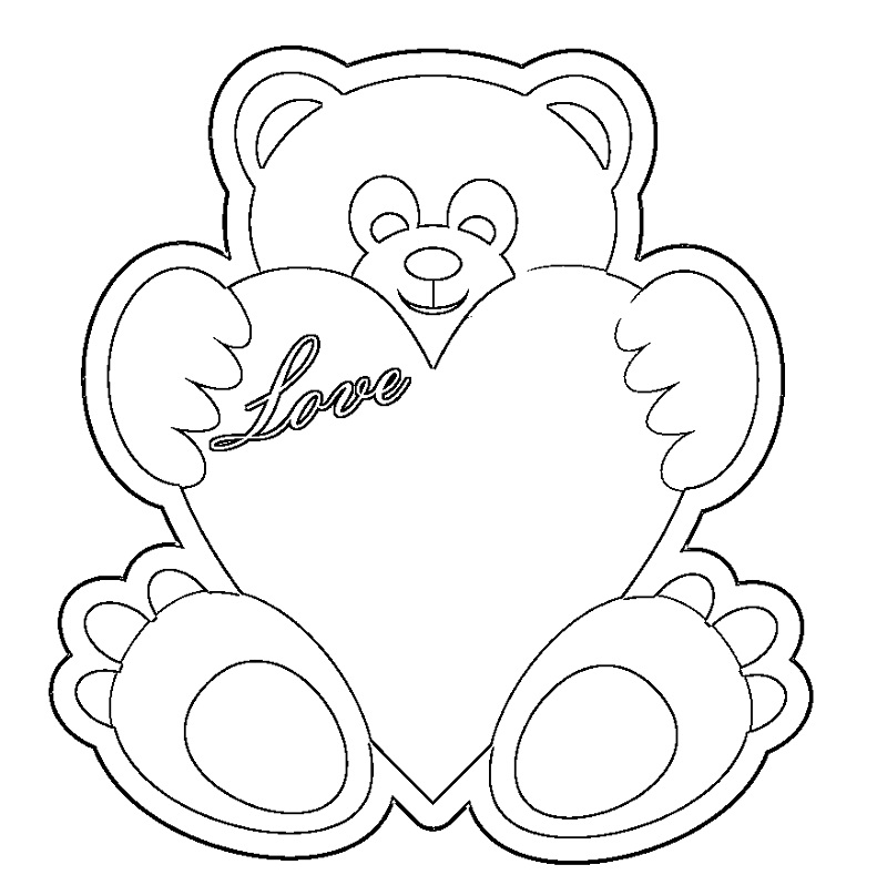 Valentine Day Coloring Pages 800x798 Valentine Day Coloring Pages