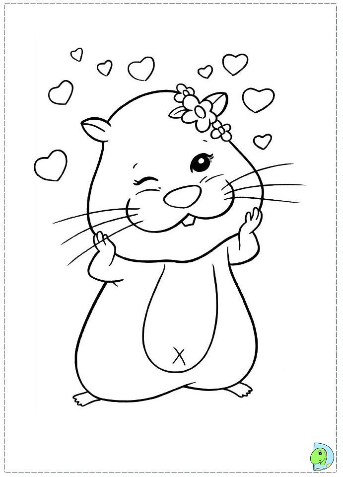 Colouring Pages Zhu Zhu Pets 691x960 Colouring Pages Zhu Zhu Pets