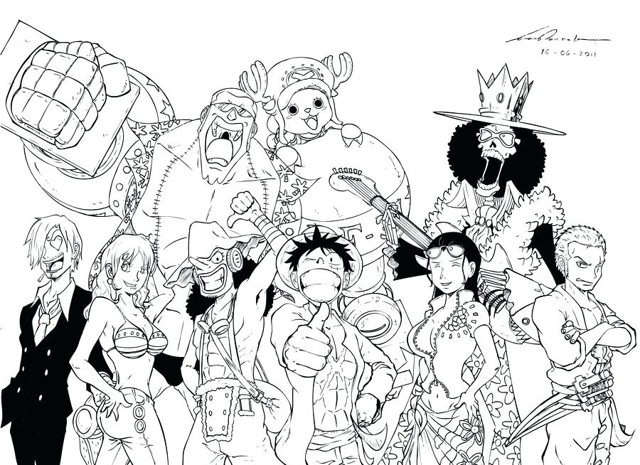 900x654 Piece Coloring Pagese After 2 Years By