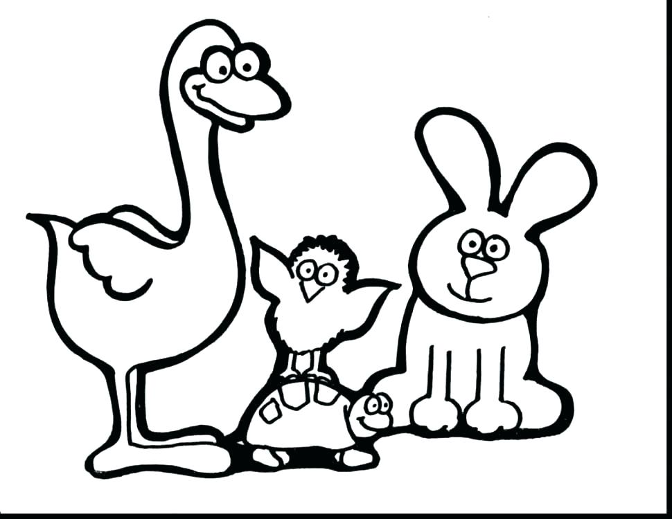 970x750 Zoo Animals Coloring Pages Zoo Animals Coloring Page Zoo Animal