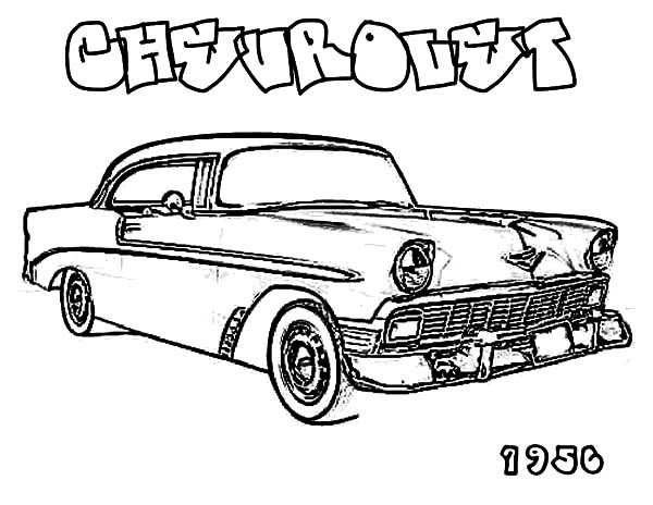 Chevrolet Coloring Pages