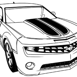 Bumblebee Car Coloring Page Archives 268x268 Bumblebee Car Coloring Page Archives