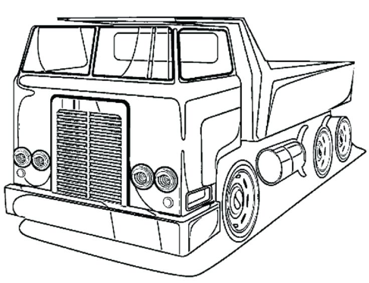 736x564 Pickup Truck Coloring Pages Coloring Collection