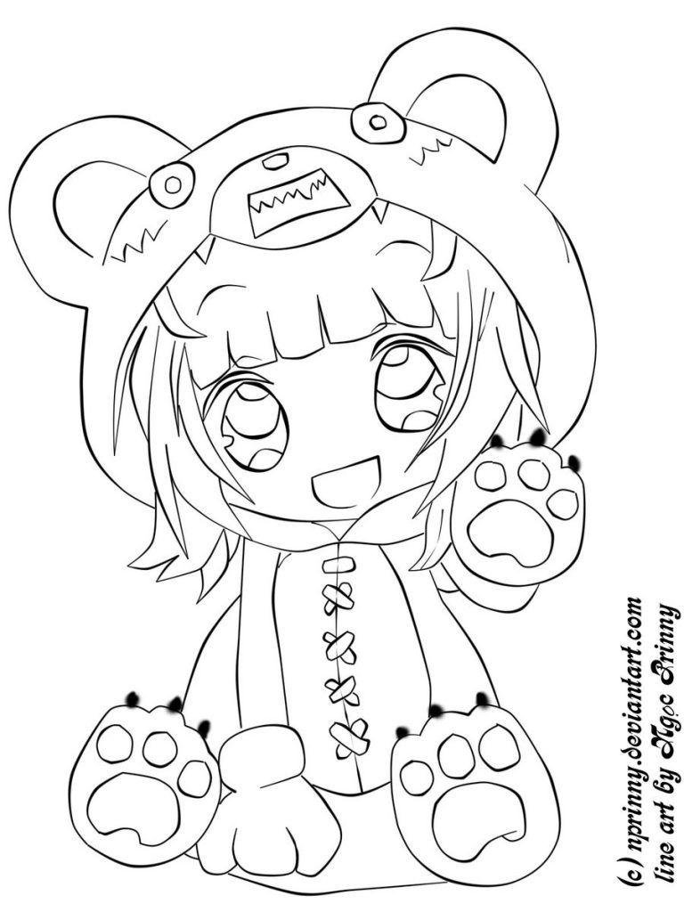 Chibi Pictures To Color Inside Cute Anime Coloring Pages Drawing 768x1024 Chibi Pictures To Color Inside Cute Anime Coloring Pages Drawing
