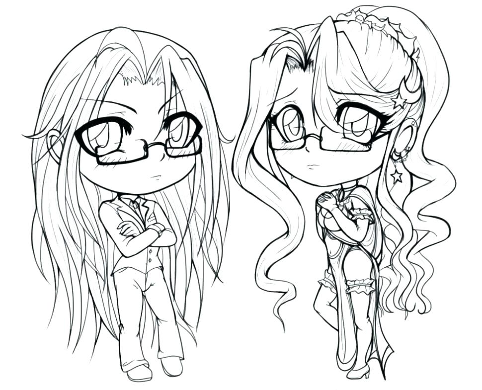 Chibi Anime Coloring Pages 970x785 Chibi Anime Coloring Pages