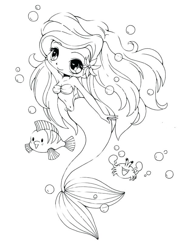 600x820 Chibi Anime Coloring Pages