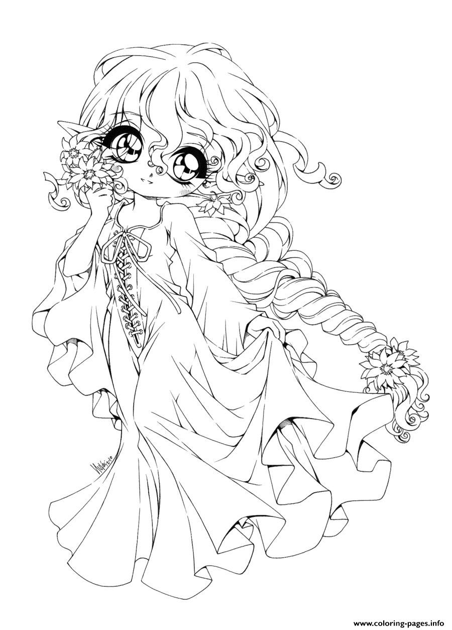 900x1254 Chibi Coloring Pages