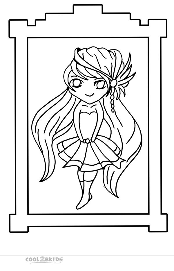 Printable Chibi Coloring Pages For Kids Cool2bkids 600x932 Printable Chibi Coloring Pages For Kids Cool2bkids