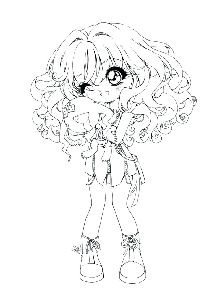 734x1024 Anime Coloring Pages Chibi Anime Coloring Pages Cute Anime Chibi