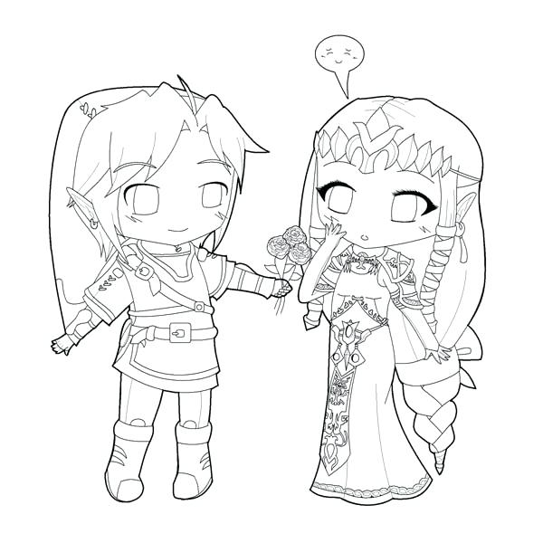 600x600 Anime Coloring Pages Chibi Cute Drawing Coloring Page Cute Anime