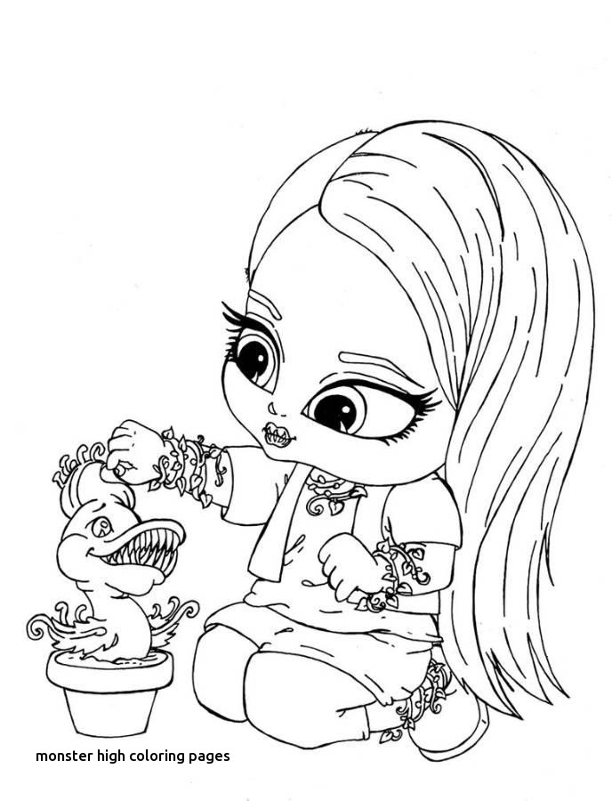 Monster High Coloring Pages 688x900 Monster High Coloring Pages