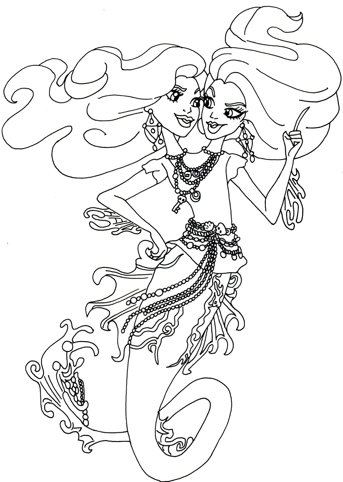 Printable Chibi Monster High Coloring Pages And Print For Free 1141x1600 Printable Chibi Monster High Coloring Pages And Print For Free