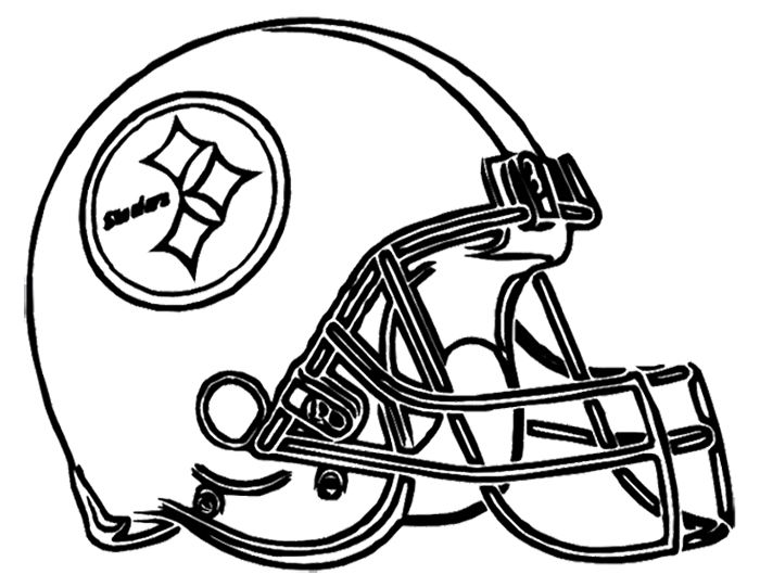 Football Helmet Steelers Pittsburgh Coloring Page Pittsburgh 700x541 Football Helmet Steelers Pittsburgh Coloring Page Pittsburgh