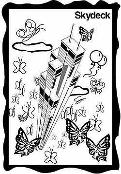 Skydeck Chicago Coloring Pages 250x357 Skydeck Chicago Coloring Pages