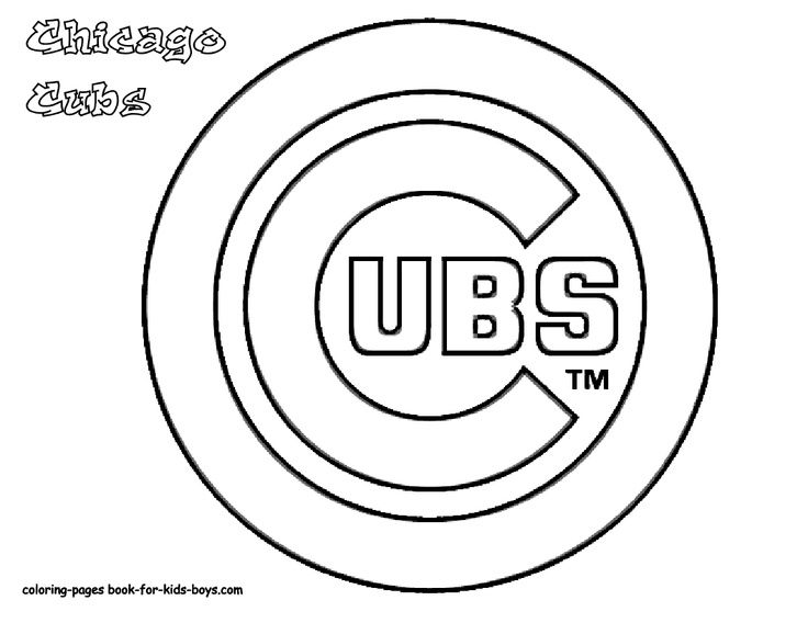 At Chicago Cubs Coloring Pages 736x568 At Chicago Cubs Coloring Pages