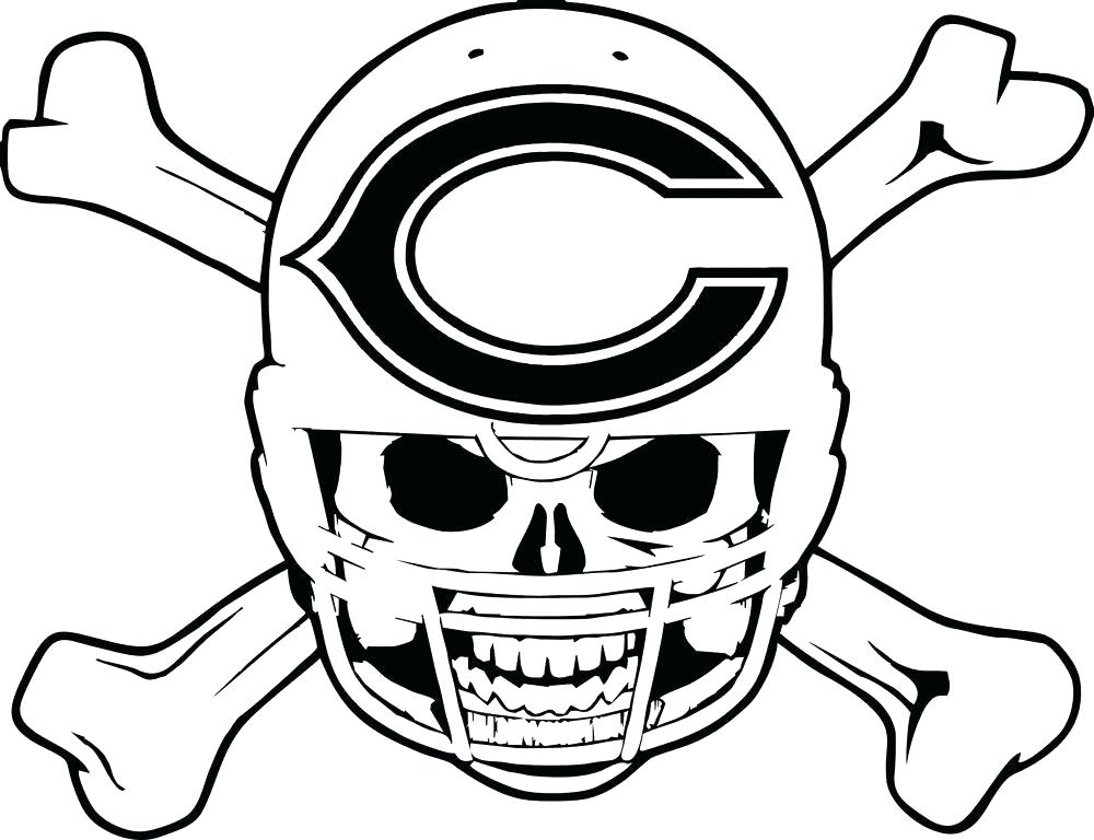 Chicago Bears Coloring Pages Cubs Logo Coloring Page Chicago Bears 1000x768 Chicago Bears Coloring Pages Cubs Logo Coloring Page Chicago Bears