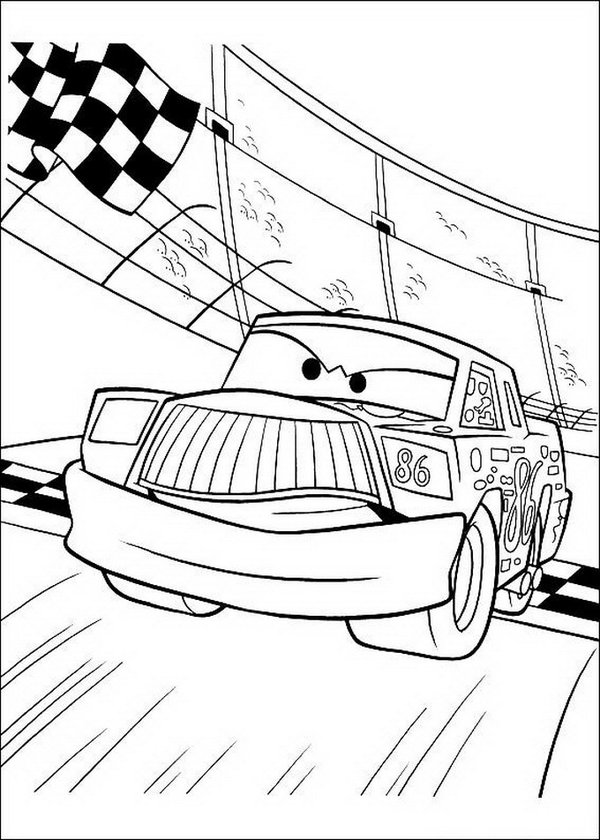 Chick Hicks Coloring Pages 600x840 Chick Hicks Coloring Pages