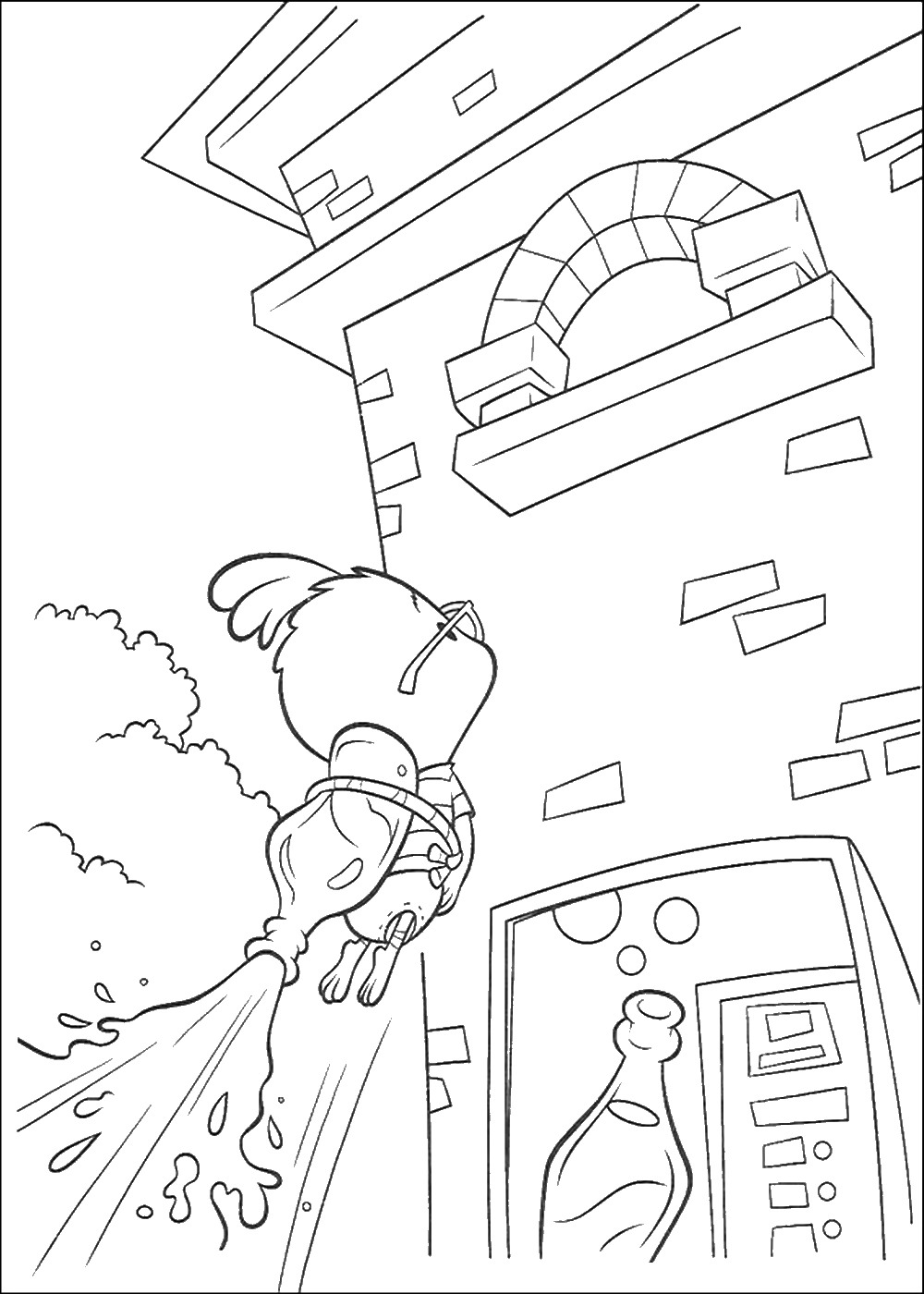 Chicken Little Coloring Pages 1000x1400 Chicken Little Coloring Pages
