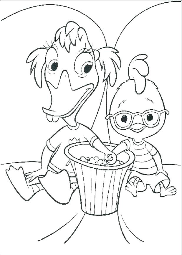 Chicken Nuggets Coloring Sheet Coloring Pages