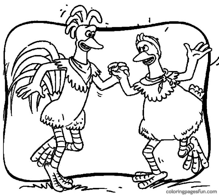 715x639 Chicken Run Coloring Pages Coloring Pages Kids