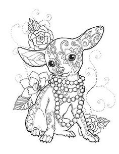 236x305 Zentangle Stylized Cartoon Dachshund Dog, Isolated On White