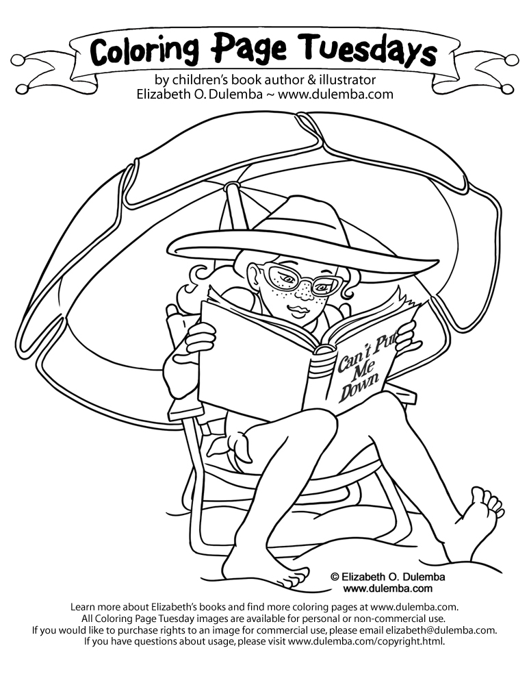 773x1000 Coloring Page Tuesday