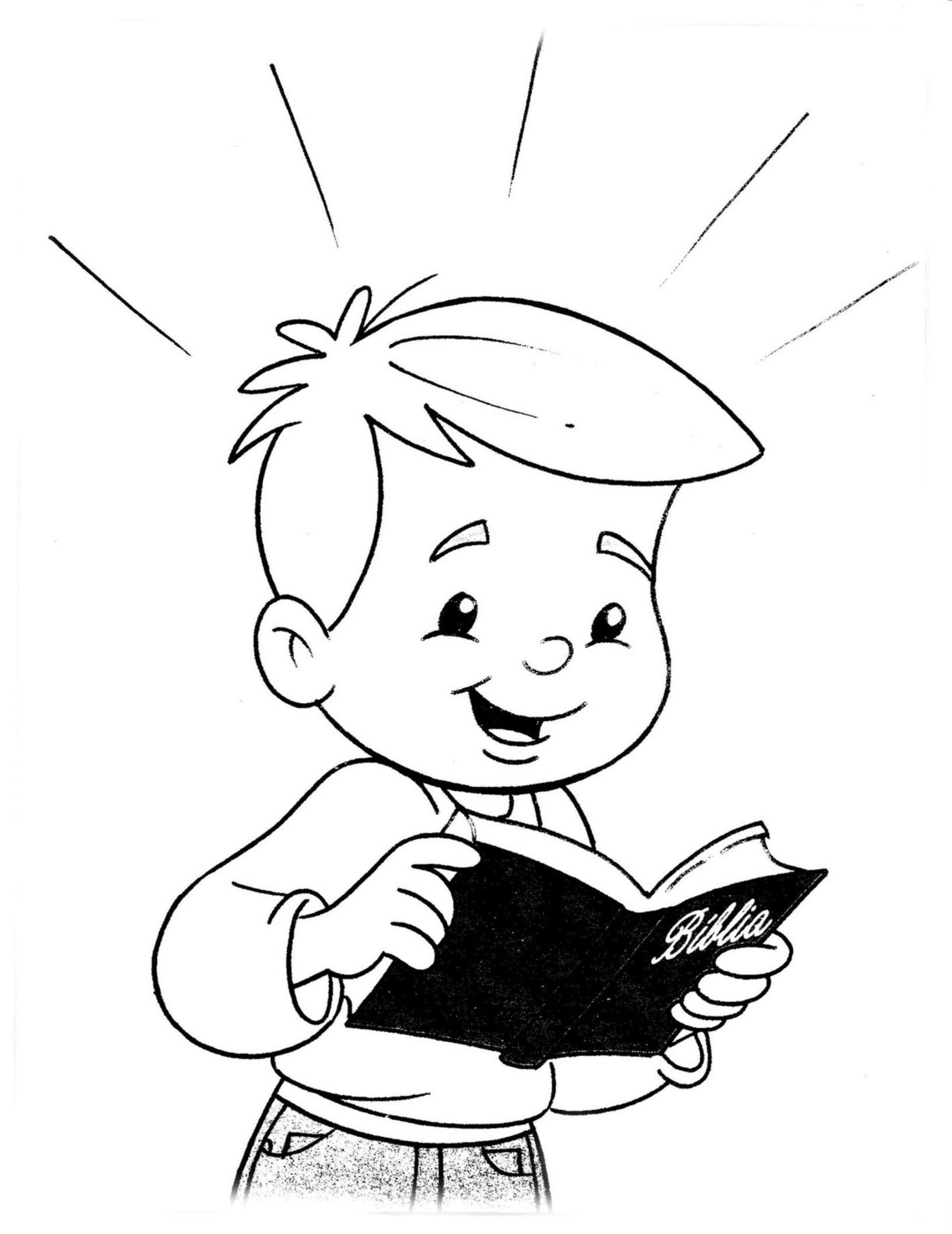 1633x2116 Practical Child Reading Coloring Page Pages Bi