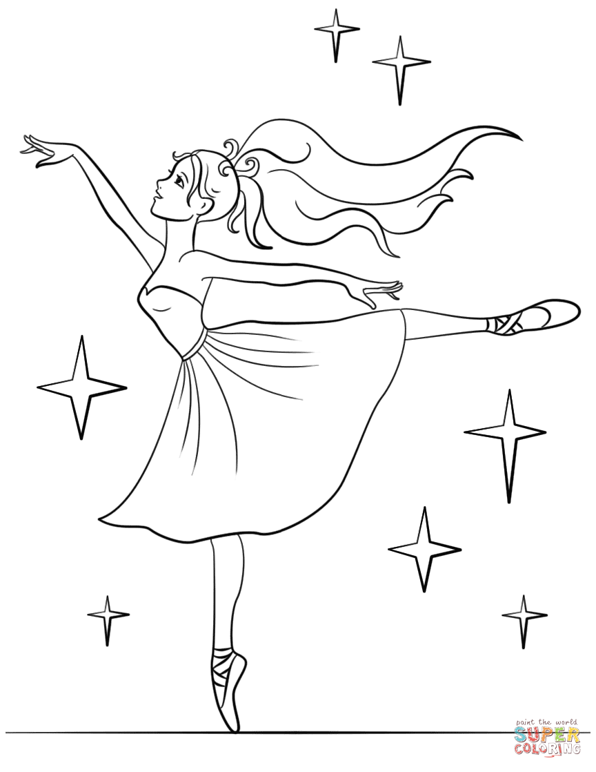 Energy Ballerina Colouring Page Coloring Pages With Ballet 864x1118 Energy Ballerina Colouring Page Coloring Pages With Ballet