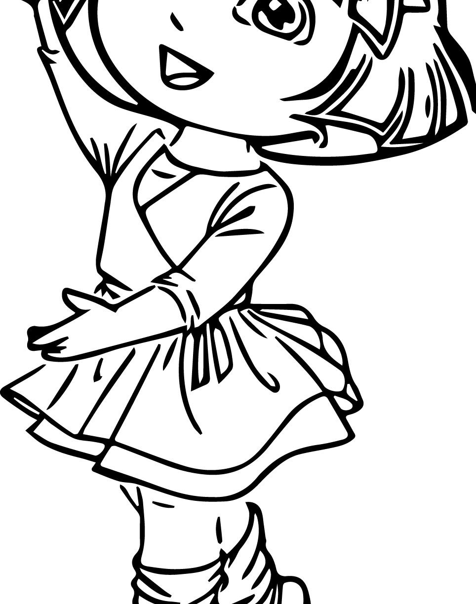 Ballerina Coloring Pages For Childrens Books Coloring Page 964x1224 Ballerina Coloring Pages For Childrens Books Coloring Page