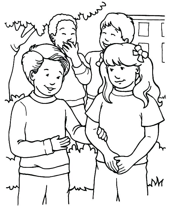 Children Helping Others Coloring Pages at GetColorings.com | Free ...
