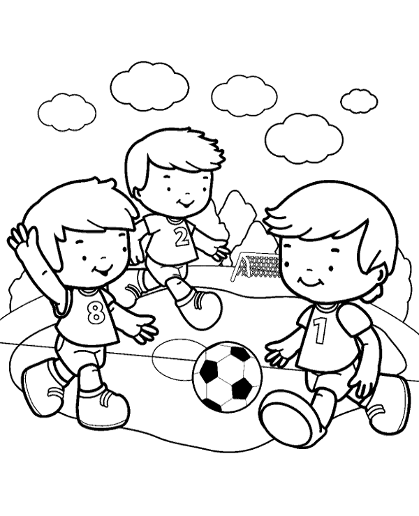 Football Match Coloring Page To Print Or Download For Free 600x740 Football Match Coloring Page To Print Or Download For Free