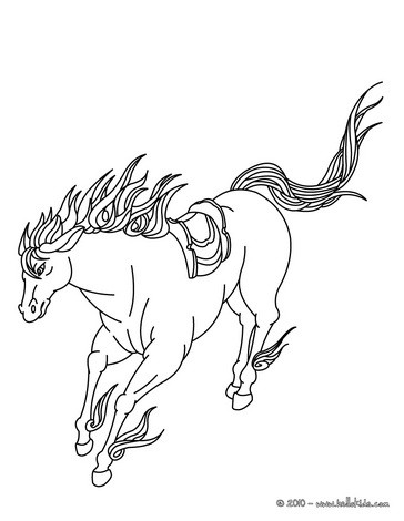Horse Coloring Pages 364x470 Horse Coloring Pages